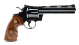 Colt Python 357 Mag. 6 Inch Blue. Excellent Condition. DOM 1976 - 1 of 7