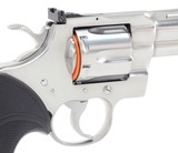 Colt Python 357 Mag. 8 Inch Satin Stainless Finish. Like New In Blue Hard Case. DOM 1995 - 5 of 9