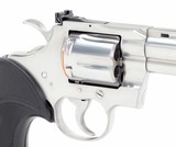 Colt Python 357 Mag. 8 Inch Satin Stainless Finish. Like New In Blue Hard Case. DOM 1995 - 4 of 9