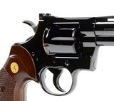 Colt Python 357 Mag. 4 Inch Blue. Like New Condition. DOM 1974 - 2 of 7