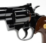 Colt Python 357 Mag. 4 Inch Blue. Like New Condition. DOM 1974 - 6 of 7
