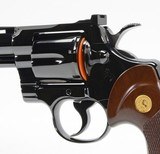 Colt Python 357 Mag. 4 Inch Blue. Like New Condition. DOM 1974 - 5 of 7