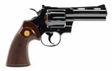 Colt Python 357 Mag. 4 Inch Blue. Like New Condition. DOM 1974 - 1 of 7