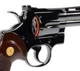 Colt Python 357 Mag. 4 Inch Blue. Like New Condition. DOM 1974 - 3 of 7