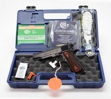 Colt Government N.M. O1911C-38. Series 70 .38 Super. BRAND NEW - 1 of 3