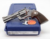 BRAND NEW 2020 Colt Python .357 Mag SP4WTS 4.25 Inch. In Blue Hard Case. Blemished - 2 of 5