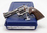 BRAND NEW 2020 Colt Python .357 Mag SP4WTS 4.25 Inch. In Blue Hard Case. Blemished - 2 of 5