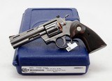 BRAND NEW 2020 Colt Python .357 Mag SP4WTS 4.25 Inch. In Blue Hard Case. Blemished - 2 of 5