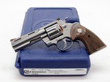 BRAND NEW 2020 Colt Python .357 Mag SP4WTS 4.25 Inch. In Blue Hard Case. Blemished - 2 of 5
