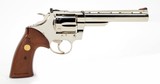 Colt Trooper Mk V 6 Inch Nickel Finish. .357 Mag. Excellent Condition For Nickel. DOM 1982 - 1 of 6