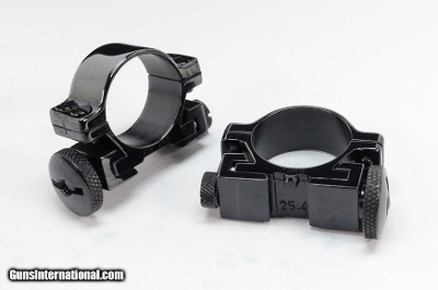 Sako Low, For 1 Inch (25.4mm) Tube, Split Ring Scope Mounts. New Old Stock