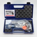 Custom Bright Stainless 2020 Colt Python .357 Mag SP4WTS4.25 Inch. In Blue Hard Case. Like New - 2 of 10