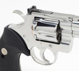 Colt Python 357 Mag. 6 Inch Bright Stainless Finish. Like New In Original Blue Hard Case And Picture Box. DOM 1994 - 4 of 10