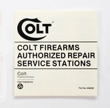 Colt Whitetailer Factory Paperwork Packet. For 1982-1985 - 4 of 9