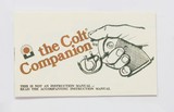 Colt Whitetailer Factory Paperwork Packet. For 1982-1985 - 5 of 9