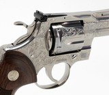 BRAND NEW 2020 Colt Python .357 Mag SP4WTS 4.25 Inch. Master Hand Engraved. B Style. In Blue Presentation Case - 5 of 10