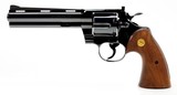 Early Colt Python 357 Mag. 6 Inch Blue. DOM 1956 Serial Number 291. Like New - 4 of 15