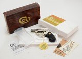 Colt Detective Special. 38 Special. Nickel Finish. With Box. Excellent Condition - 1 of 6