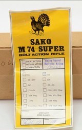 Sako VIXEN M74 SUPER .223 Rem. Heavy Barrel. Barreled Action. New Old Stock - 8 of 8