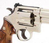 Smith & Wesson Model 29-2 44 Mag. 8 3/8 Inch. Bright Nickel. In Wood Case. 99 % Collectors Condition - 4 of 11