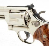 Smith & Wesson Model 29-2 44 Mag. 8 3/8 Inch. Bright Nickel. In Wood Case. 99 % Collectors Condition - 8 of 11