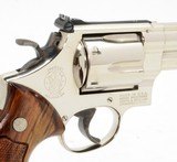 Smith & Wesson Model 29-2 44 Mag. 8 3/8 Inch. Bright Nickel. In Wood Case. 99 % Collectors Condition - 5 of 11