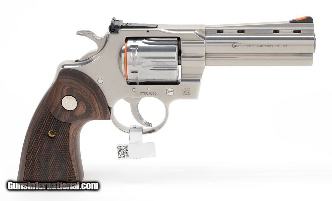 BRAND NEW 2020-2021 Colt Python .357 Mag SP4WTS 4.25 Inch. In Blue Hard ...