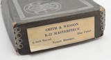 Smith & Wesson K-22 Masterpiece .22 LR 6 Inch. Like New With Matching Box - 12 of 14