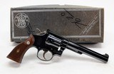 Smith & Wesson K-22 Masterpiece .22 LR 6 Inch. Like New With Matching Box - 1 of 14