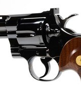 Colt Python 357 Mag. 4 Inch Blue. Like New Condition. DOM 1968 - 5 of 7