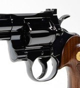 Colt Python 357 Mag. 4 Inch Blue. Like New Condition. DOM 1968 - 6 of 7