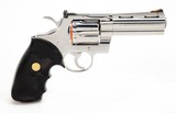 Colt Python .357 Mag.4 Inch Bright Stainless. Like New Condition. DOM 1991 - 3 of 9