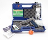 Colt Government Model Comp. Series. 45 Auto. 5" Nat. Match Barrel. Series 70. Stainless Finish. BRAND NEW in Hard Case. - 1 of 5