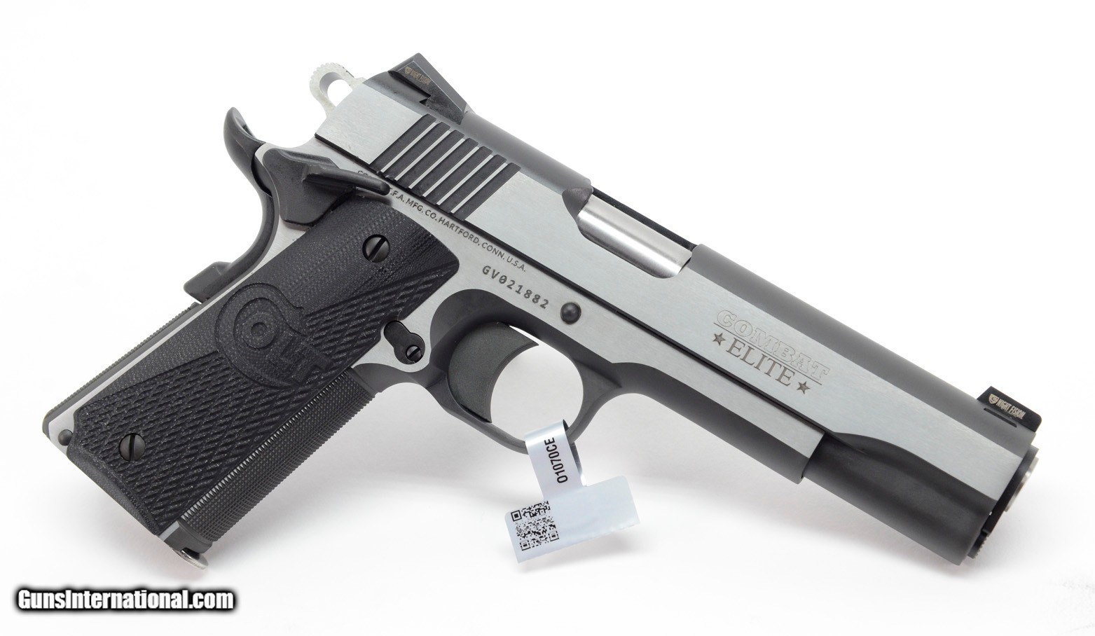 Colt Combat Elite Government .45 ACP. Series 80. Stainless Finish. BRAND  NEW in Hard Case.