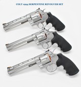 Colt 1994 Serpentine Revolver Set. Like New. Finest Example Available. Anaconda, Python, King Cobra. All In Original Boxes. 1 Of 50 - 4 of 23