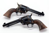 Colt Custom SA Army 45. Consecutive Pair. 5 1/2" Master Engraved. Model P1850Z. Unique Offer. BRAND NEW - 4 of 12