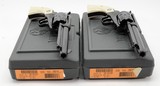 Pair of Ruger Vaquero 45 LC Revolvers. 5 1/2 Inch Factory Engraved. Consecutive Serial Numbers. In Factory Hard Cases - 10 of 11