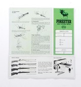 Sako Forester L579 Mannlicher Info Manual. New - 3 of 4