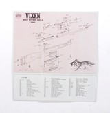 Sako Vixen L461 Sporter Info Manual. New - 4 of 4