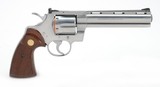 Colt Python .357 Mag.
6 Inch Satin Stainless. Like New Condition. DOM 1982 - 3 of 9