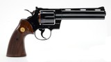 Colt Python 357 Mag. 6 Inch Blue. Like New Condition. DOM 1982 - 1 of 7