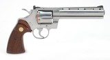 Colt Python .357 Mag.6 Inch Satin Stainless. Like New Condition. DOM 1982 - 3 of 9