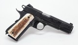 Colt 1911 Government MK IV Gunsite Pistol .45 ACP 5" Series 70. Like New In Hard Case. Stag Grips. With Factory Letter - 3 of 8