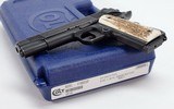 Colt 1911 Government MK IV Gunsite Pistol .45 ACP 5" Series 70. Like New In Hard Case. Stag Grips. With Factory Letter - 7 of 8