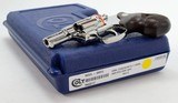 Colt Cobra Model SM2F0. Custom Polished To Bright Stainless. .38 Special. New Condition. With Factory Letter - 5 of 7
