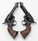 Colt SAA 45. Consecutive Pair. 5 1/2" Factory Engraved. Model P1850Z. One Of A Kind. BRAND NEW. PRICE REDUCED! - 7 of 14