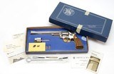 Smith & Wesson Model 48-2 .22 Remington Jet 8 3/8 Inch Nickel. Excellent Condition In Factory Box - 1 of 12