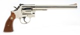 Smith & Wesson Model 48-2 .22 Remington Jet 8 3/8 Inch Nickel. Excellent Condition In Factory Box - 3 of 12