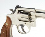Smith & Wesson Model 48-2 .22 Remington Jet 8 3/8 Inch Nickel. Excellent Condition In Factory Box - 4 of 12