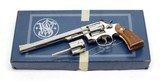 Smith & Wesson Model 48-2 .22 Remington Jet 8 3/8 Inch Nickel. Excellent Condition In Factory Box - 2 of 12